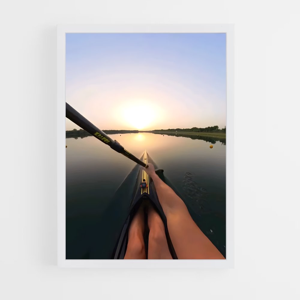 Poster Aventure Aqua – affiche Canoë-kayak (vue 3)